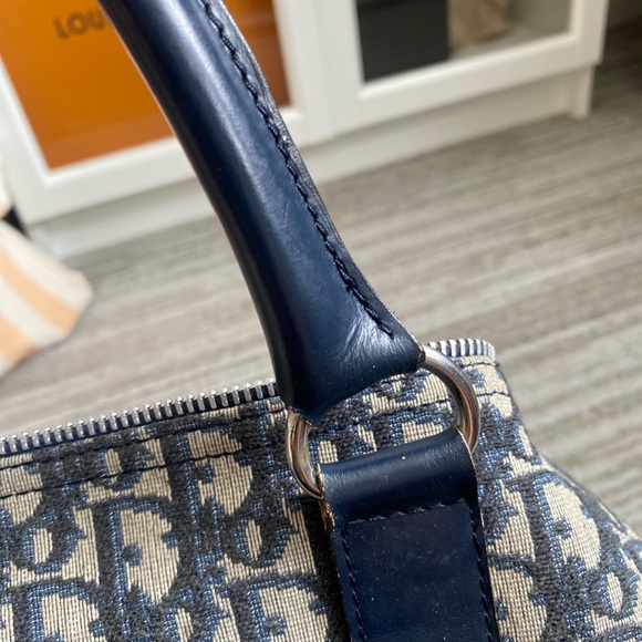 Dior Duffle Boston Trotter in Navy - Picture 6 of 14